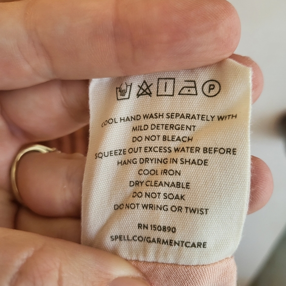 Spell Rae Gown in Peach EUC S - Picture 9 of 9